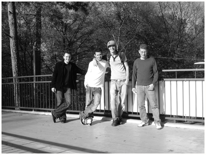 Rene,Dennis,Matze und Stephan